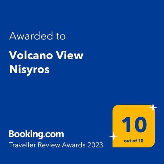 Volcano View Nisyros Εμπορειός Εξωτερικό φωτογραφία